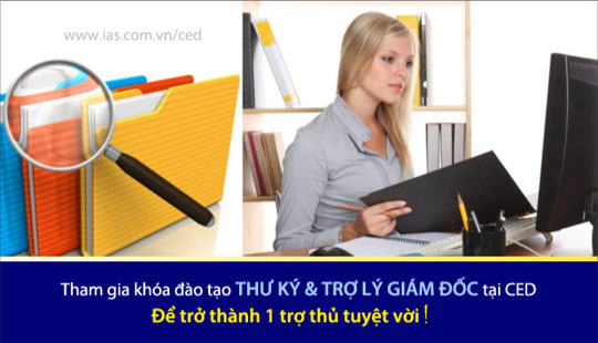 Đào tạo nghiệp vụ Thư Ký và Trợ Lý Giám Đốc